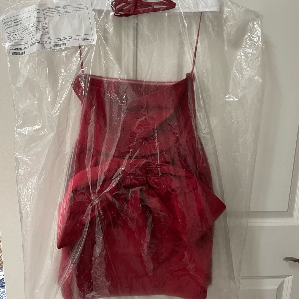 RED Valentino Red Bow Mini Dress - Sz 38 IT / XS - Worn Once - Picture 10 of 15